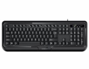 Genius KB-118 II/Drátová USB/CZ-SK layout/Černá
