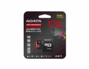 ADATA MicroSDXC karta 128GB High Endurance UHS-I C10 V30 A2 (R:100/W:85 MB/s) + SD adaptér