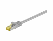 RJ-45 Patchkabel Cat 6.a S/FTP (PIMF), mit Cat.7 Rohkabel