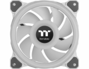 Thermaltake Ventilátor Riing Quad 12 RGB TT Premium Edition, 3 kusy (bílý, sada 3 ks, 1x ovladač, 120 mm)