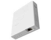 MikroTik GPEN21 Gigabit PoE injector, 2x Gbit LAN, SFP port, na zeď
