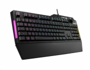 ASUS klávesnice TUF GAMING K1 (RA04), membránová, US, černá