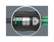 Wera Momentový klíč Click-Torque C 3 Push R/L (černý/zelený, upínací velikost 1/2")