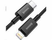 Baseus CATLYS-A01 Superior Fast Charging Datový Kabel USB-C to Lightning  20W 1m Black
