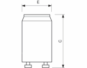 Philips Startér pro zářivky ECOCLICK S-10 4-65W 220-240V - 871150069769133