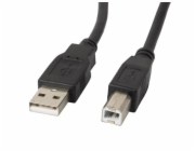 Lanberg 2.0 AM-BM 3M USB kabel (CA-USBA-10CC-0030-BK)