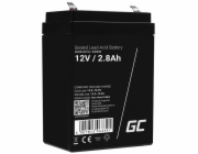 Green Cell AGM VRLA 12V 2.8Ah maintenance-free battery for the alarm system, cash register, toys
