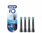 Oral-B iO Ultimate Clean Black Náhradní hlavice, 4 ks