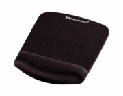 Podložka pod myš a zápěstí Fellowes PlushTouch černá
