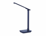 Platinet PDL6731NB stolní LED lampa 5W stmívatelná, baterie 6000mAh, USB port, námořnická modř