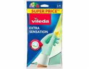 Rukavice Vileda Extra Sensation, M