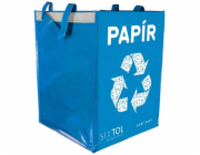 SIXTOL Taška na tříděný odpad SORT EASY PAPER, 30x30x40cm, 36l SIXTOL