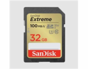 SanDisk SDHC karta 32GB Extreme (100 MB/s Class 10, UHS-I U3 V30)