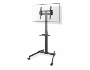 NEDIS podlahový TV stojan/ 32 - 55"/ 35kg/ Design Premium Column/ Snap-lock/ ocel/ černý