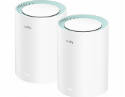 Cudy M1300 - AC1200 Wi-Fi Mesh Solution 2-Pack, Dual-Band, 867+300Mbps, 802.11ac/a/b/g/n, 2x GigEth, 2x int.antenna, MU-MIMO
