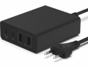 Belkin BOOST CHARGE 108W 4-portová USB-C Power Delivery GaN nástěnná nabíječka (USB-C 96W + USB-A 12W), černá