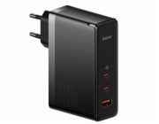 Baseus GaN5 Pro rychlonabíjecí adaptér 2x USB-C + USB-A 140W černá