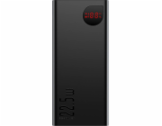 Baseus Adaman kovová powerbanka s digitálním displejem QC 20000mAh 22.5W, černá