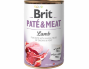 BRIT Paté & Meat s jehněčím - mokré krmivo pro psy - 400g