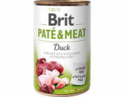 BRIT Paté & Meat with Duck - mokré krmivo pro psy - 800 g