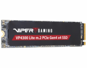 Patriot VP4300 Lite 1TB, VP4300L1TBM28H PATRIOT VIPER VP4300 Lite 1TB SSD / Interní / M.2 PCIe Gen4 x4 NVMe / 2280 / DRAMLESS