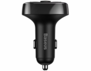 Baseus bluetooth MP3 FM Transmiter s nabíjením 2xUSB 3.4A černý
