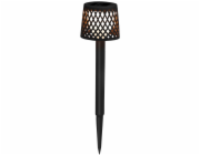 New Garden Gretita Solar Lamp  Garden Spike   4 units   black