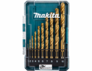 Makita D-72849 HSS-TiN Ekonomická sada vrtáků do kovu 10ks