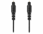 NEDIS optický audio kabel/ TosLink zástrčka - TosLink zástrčka/ černý/ bulk/ 3m