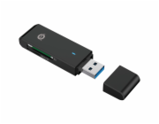 Conceptronic CONCEPTRONIC Čtečka SD+MicroSD karet USB 3.0 černá