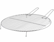 Mřížka Esschert Design FF256, ocel, 52 cm x 52 cm