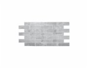PVC obklad na stěnu 14022, cihla stará šedá, 1025x495 mm