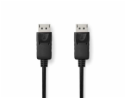 NEDIS kabel DisplayPort/ zástrčka DisplayPort - zástrčka Displayport/ 4K/ černý/ bulk/ 2m