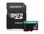 ADATA MicroSDXC karta 1TB Premier Pro UHS-I V30S (R:100/W:80 MB/s) + SD adaptér