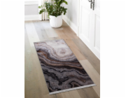 Koberec Splendid AGAT s potiskem, šedý, 140 cm x 80 cm