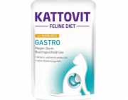 KATTOVIT Feline Diet Gastro Kuře s rýží - mokré krmivo pro kočky - 85g