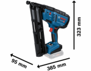 Bosch Powertools Akumulátorová hřebíkovačka na dřevo GNH 18V-64 MD Professional (bez baterie), 18 V (modrá/černá, bez baterie a nabíječky, v L-BOXX)