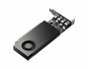 PNY NVIDIA A1000 8GB / 8GB GDDR6 / PCI-E / 4x miniDP / LP bracket / 4x adaptér miniDP > DP