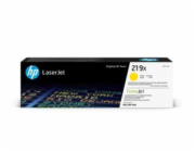 Žltá originálna tonerová kazeta s vysokou výťažnosťou HP 219X LaserJet 25020 sztan