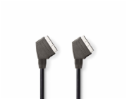 NEDIS kabel SCART/ SCART zástrčka - SCART zástrčka/ černý/ bulk/ 1,5m