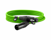 Rode Microphones Premium XLR kabel XLR3M-G zelený (světle zelený, 3 metry)