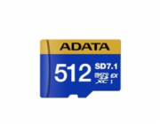 ADATA mSD EXPRESS SWITCH 2 512GB  PCIe U3 C10 V30 RW:800MBs/700MBs