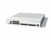 Cisco Catalyst 1300-16XTS - Přepínač - L3 - inteligentní - 8 x 10GBase-T + 8 x 10 Gigabit SFP+ - Lze montovat do rozvaděče
