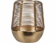 Home Styling Collection Kolekce stylingu pro domácnost Zlatá kovová lucerna na svíčky