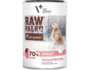 VETEXPERT Raw Paleo Adult Mono Vepřové maso - vlhké krmivo pro psy - 400 g