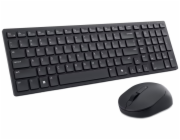Klávesnice + myš Dell Silent Keyboard Mouse KM555 US Int