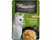 MIAMOR Fine Filets Tuna with vegetables in sauce Mono - mokré krmivo pro kočky - 100g