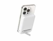 Belkin BOOST CHARGE™ Qi2 Magnetická Bezdrátová PowerBanka se stojánkem, 8000mAh, 15W, bílá