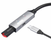 PremiumCord USB 3.2 repeater a predlžovací kábel Male-Female, 5Gbps Aluminium 10m