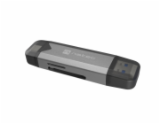Čtečka karet Natec SCARAB 3 USB-A + USB-C 3.1 GEN 1/microSD/microSDHC/microSDXC/SD/SDHC/SDXC/T-Flash